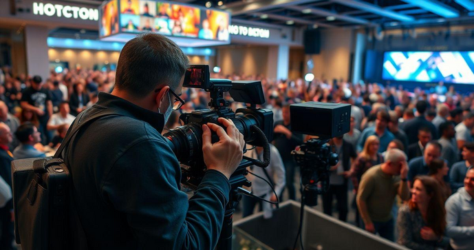 Como a Filmagem e Transmissão Simultânea de Eventos Pode Transformar Seu Evento Como a Filmagem e Transmissão Simultânea de Eventos Pode Transformar Seu Evento