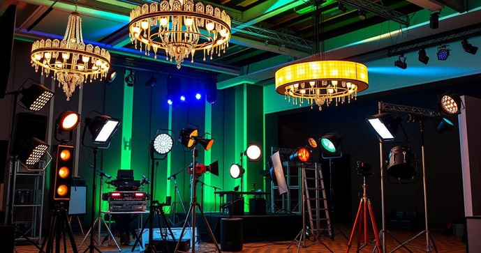 Como Escolher a Melhor Locação de Kit Iluminação para Seu Evento