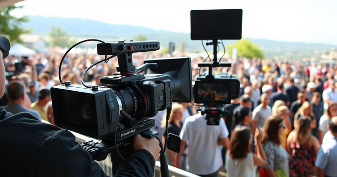 Filmagem e Transmissão de Eventos: Como Capturar e Compartilhar Momentos Inesquecíveis