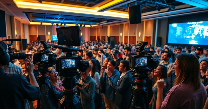 Transmissão de Evento ao Vivo: Como Garantir Sucesso e Engajamento em Tempo Real Transmissão de Evento ao Vivo: Como Garantir Sucesso e Engajamento em Tempo Real