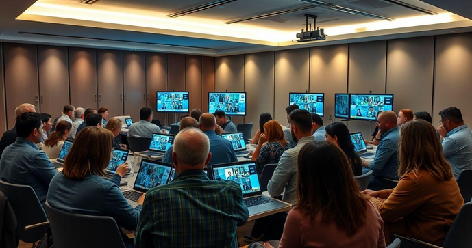 Transmissão de Evento no Meet e Zoom: Como Garantir Sucesso e Interatividade Transmissão de Evento no Meet e Zoom: Como Garantir Sucesso e Interatividade