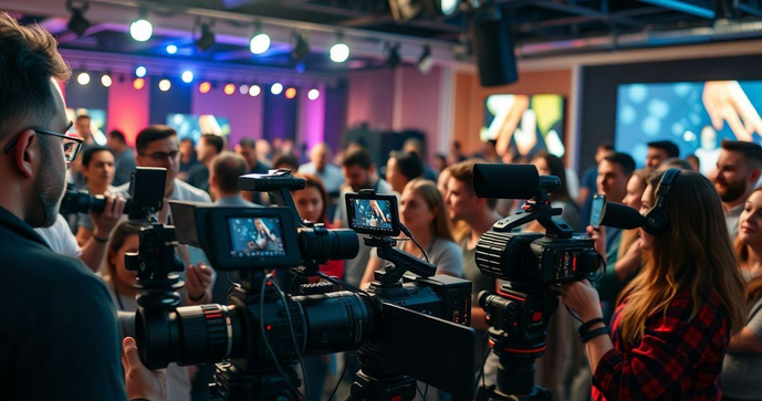 Transmissão de Eventos ao Vivo pela Internet: Como Garantir Sucesso Transmissão de Eventos ao Vivo pela Internet: Como Garantir Sucesso
