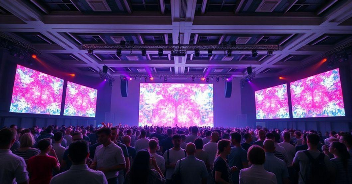 Como a Locação de Painéis de LED Transforma Eventos