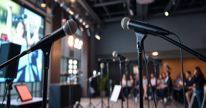 Aluguel de Microfone e Pedestal: Guia Completo para Iniciantes