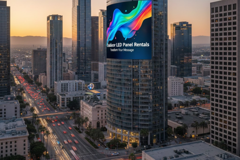 Descubra Como o Aluguel de Painéis de LED Outdoor Pode Impulsionar Seu Negócio