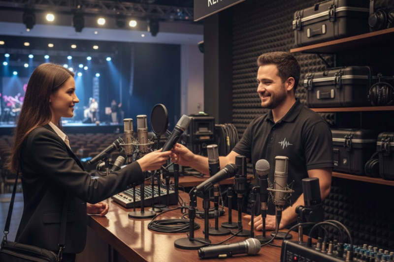 Tudo Que Você Precisa Saber sobre Locação de Microfone