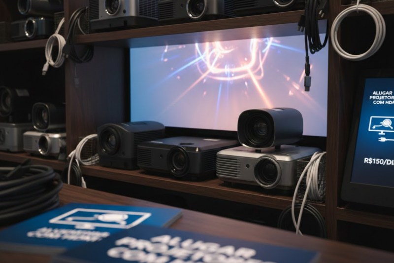 Guia Completo para Alugar Projetores com HDMI