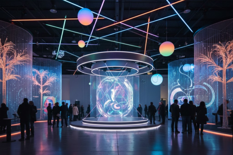 Iluminação Criativa para Feiras: Sua Guia Completo