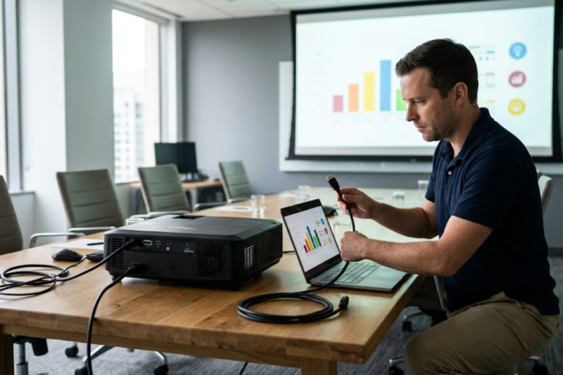 Guia Completo para Alugar Projetores com HDMI