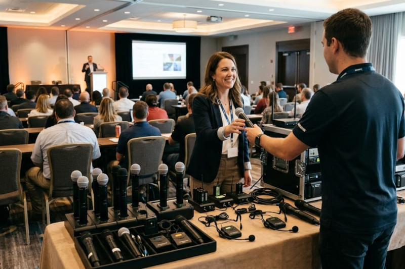 Guia Completo para Locação de Microfones em Workshops