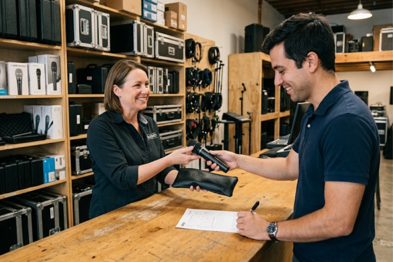 Tudo Que Você Precisa Saber sobre Locação de Microfone